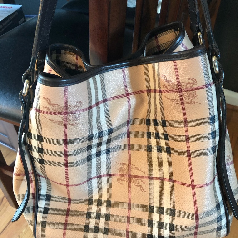 BURBERRY HAYMARKET TOTE